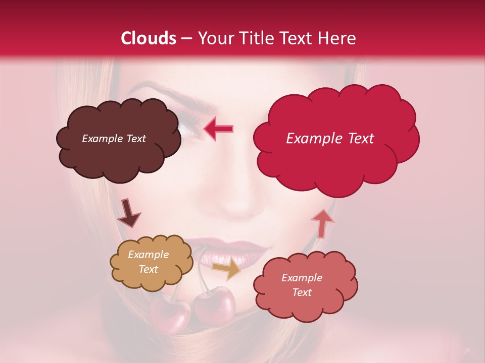 Eyes Freshness Mouth PowerPoint Template