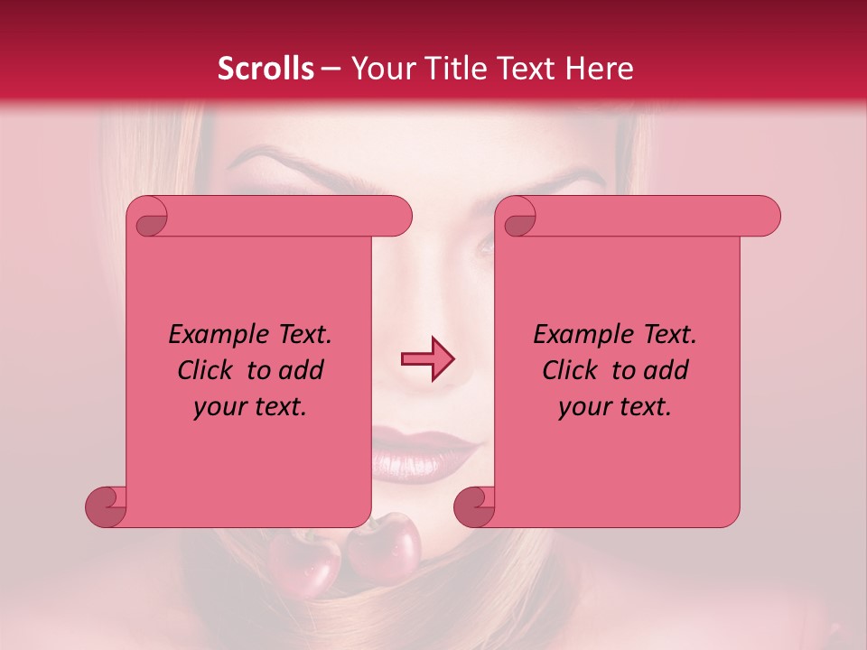 Eyes Freshness Mouth PowerPoint Template
