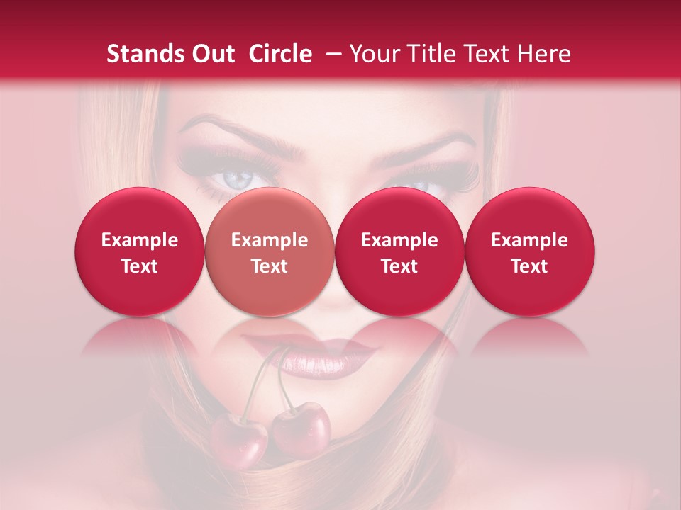 Eyes Freshness Mouth PowerPoint Template