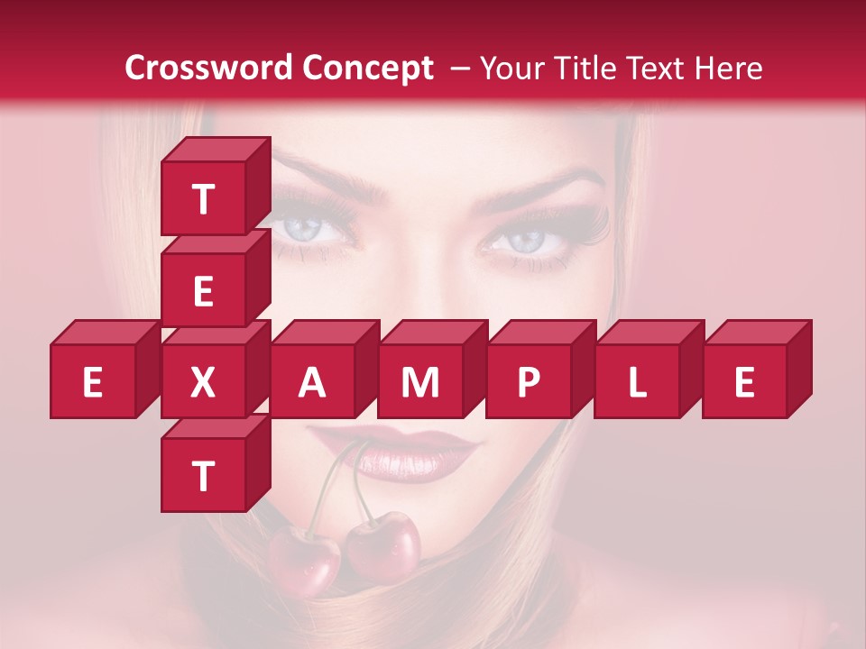 Eyes Freshness Mouth PowerPoint Template