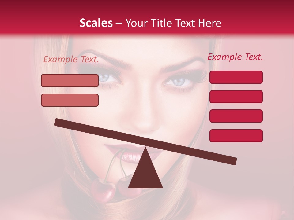 Eyes Freshness Mouth PowerPoint Template