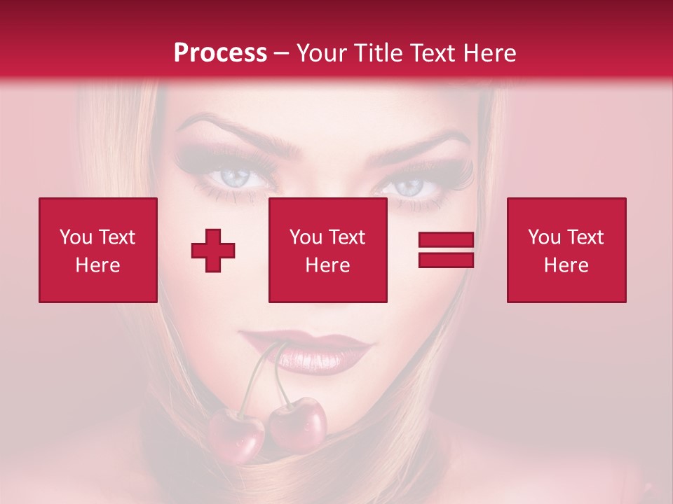 Eyes Freshness Mouth PowerPoint Template