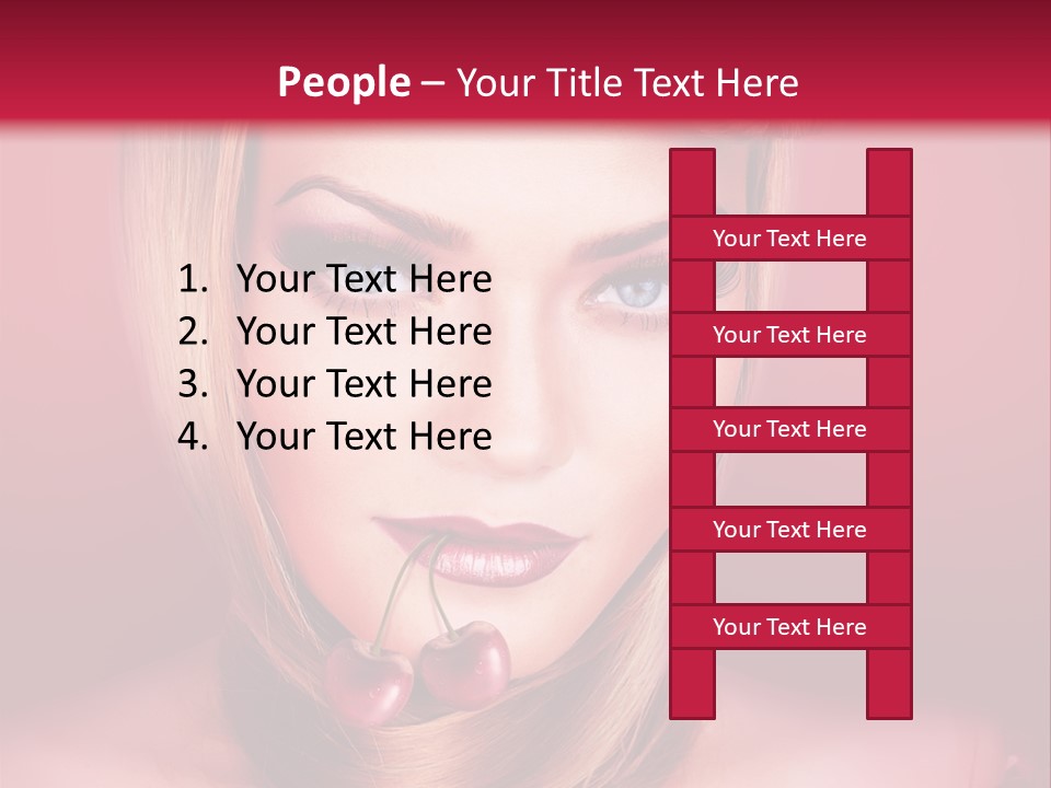 Eyes Freshness Mouth PowerPoint Template