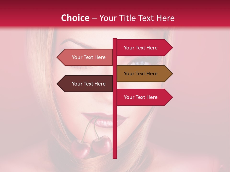 Eyes Freshness Mouth PowerPoint Template