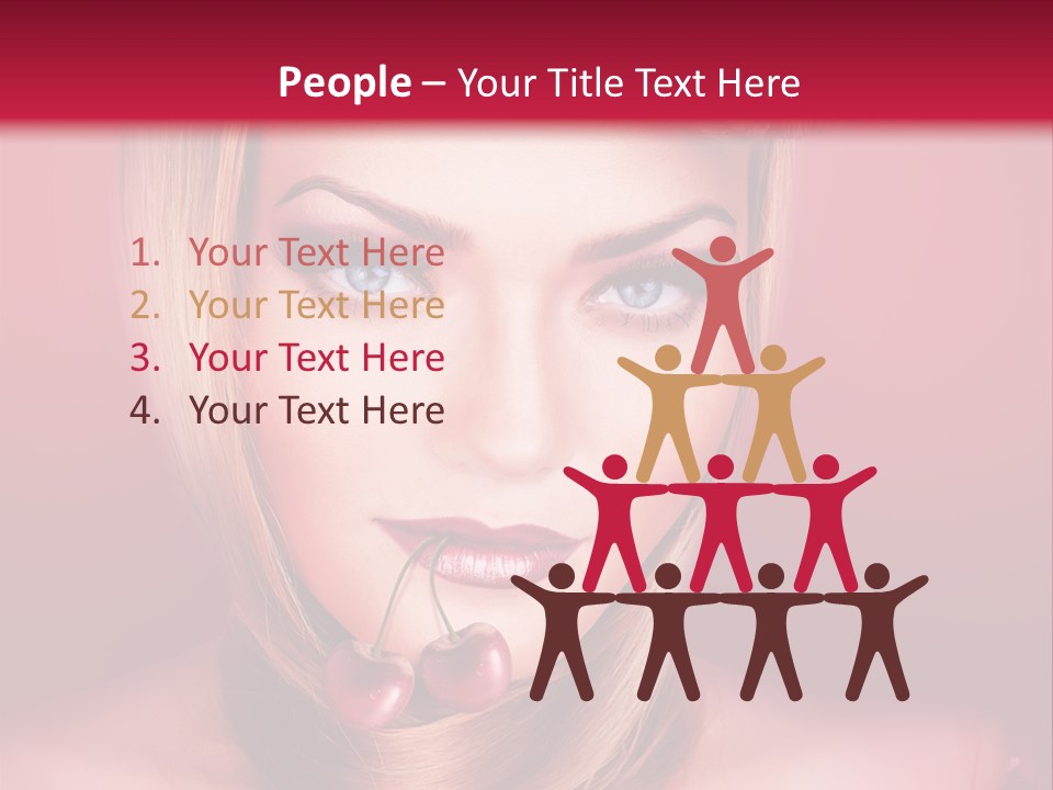 Eyes Freshness Mouth PowerPoint Template