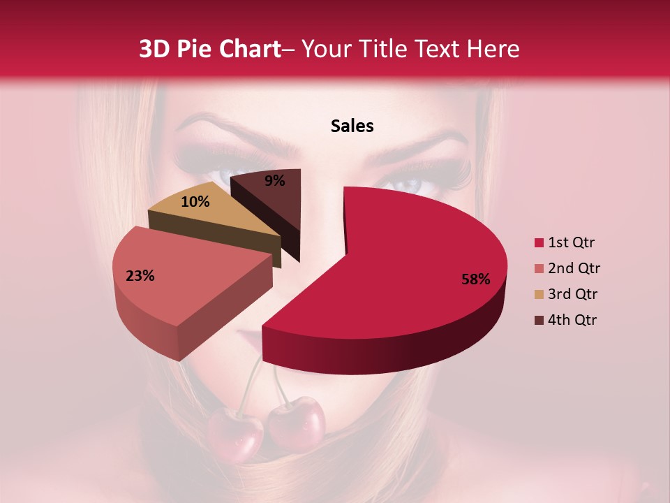 Eyes Freshness Mouth PowerPoint Template