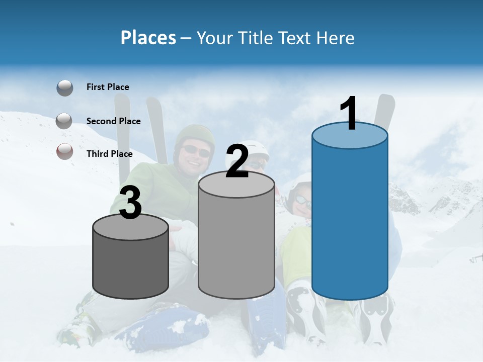 Sporty Happiness People PowerPoint Template