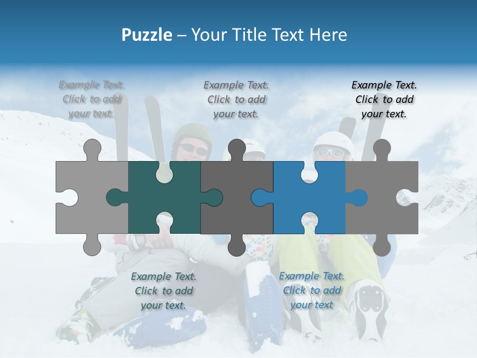 Sporty Happiness People PowerPoint Template