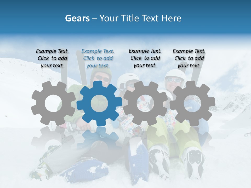 Sporty Happiness People PowerPoint Template