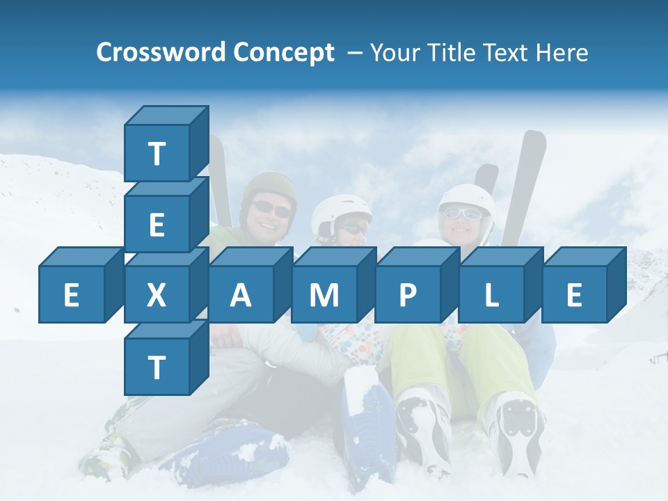 Sporty Happiness People PowerPoint Template