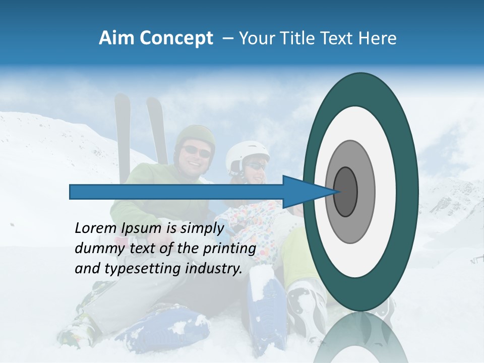 Sporty Happiness People PowerPoint Template