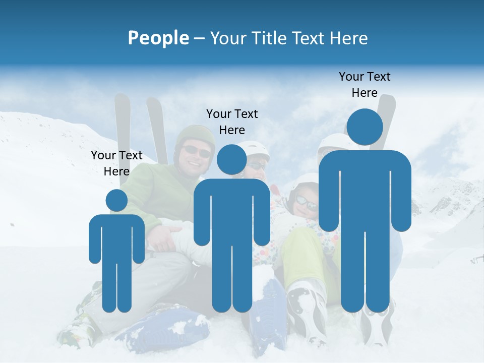 Sporty Happiness People PowerPoint Template