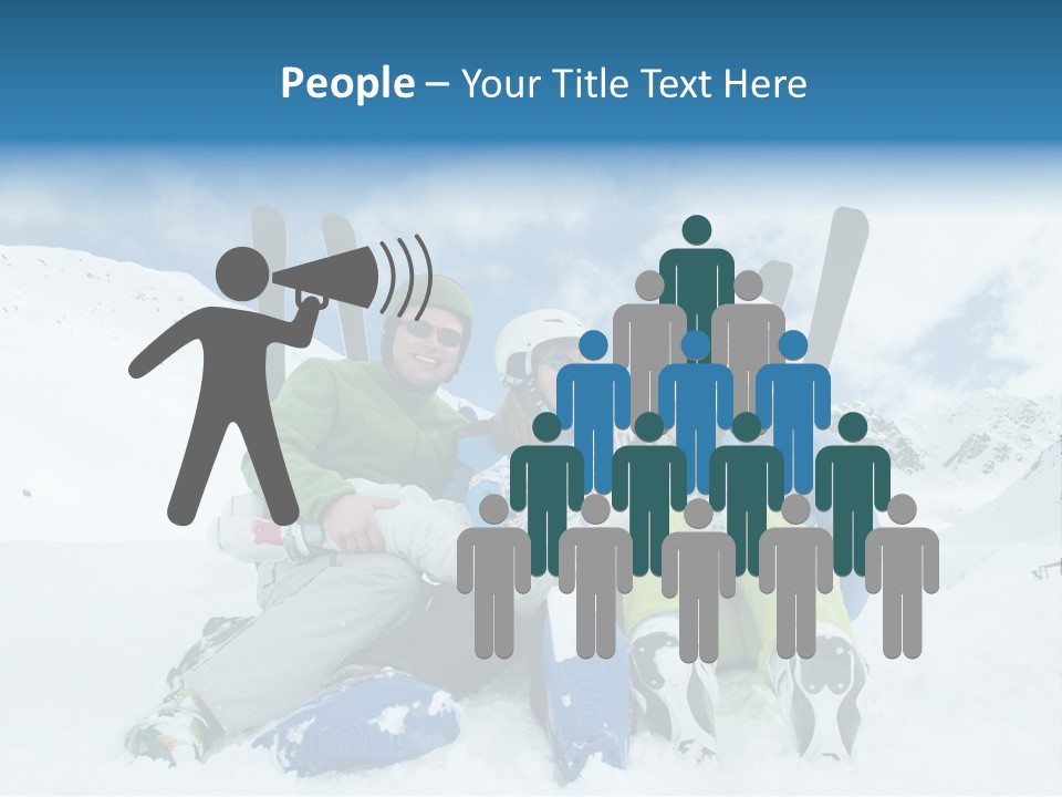 Sporty Happiness People PowerPoint Template