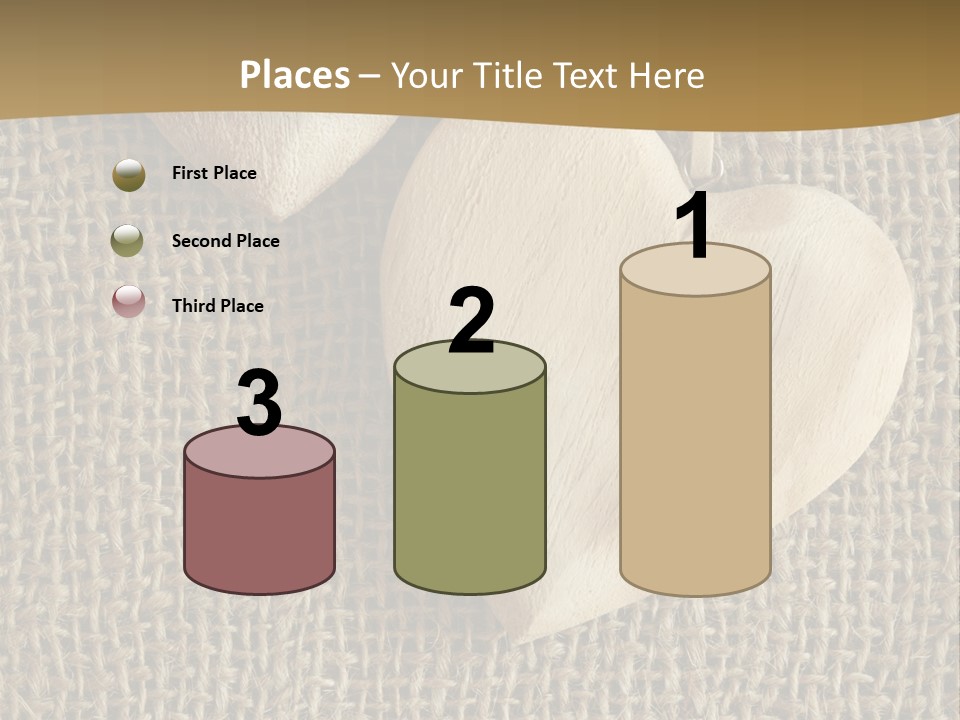 Material Vintage Valentine PowerPoint Template