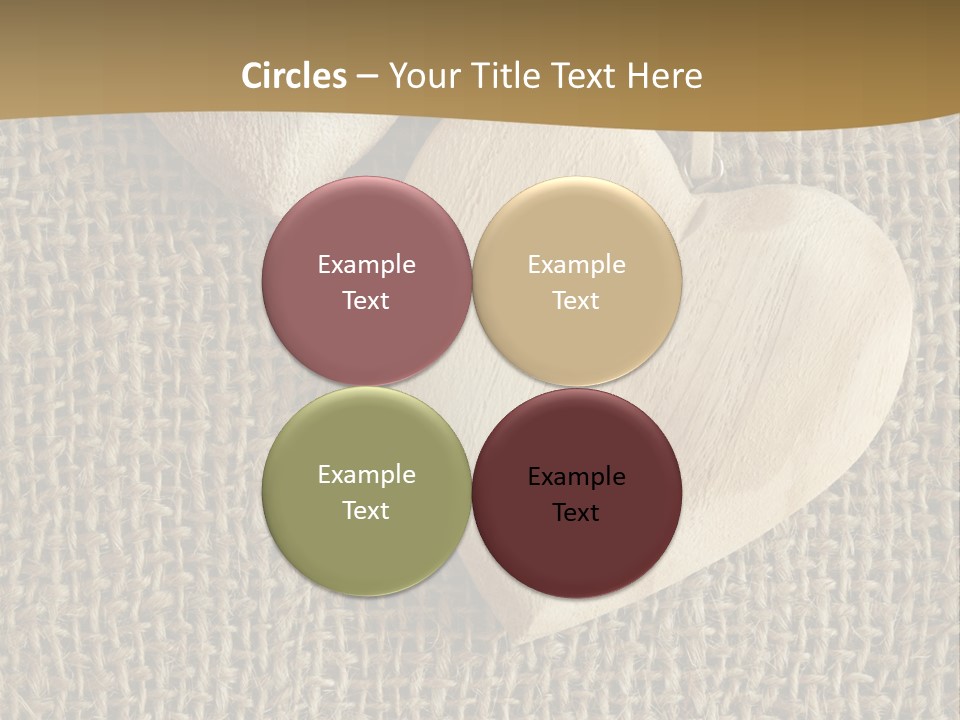 Material Vintage Valentine PowerPoint Template