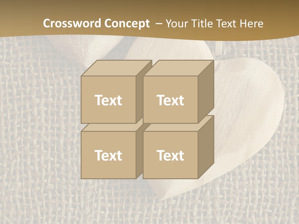 Material Vintage Valentine PowerPoint Template