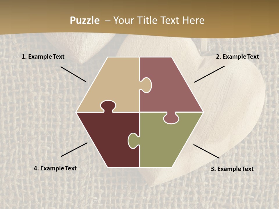 Material Vintage Valentine PowerPoint Template