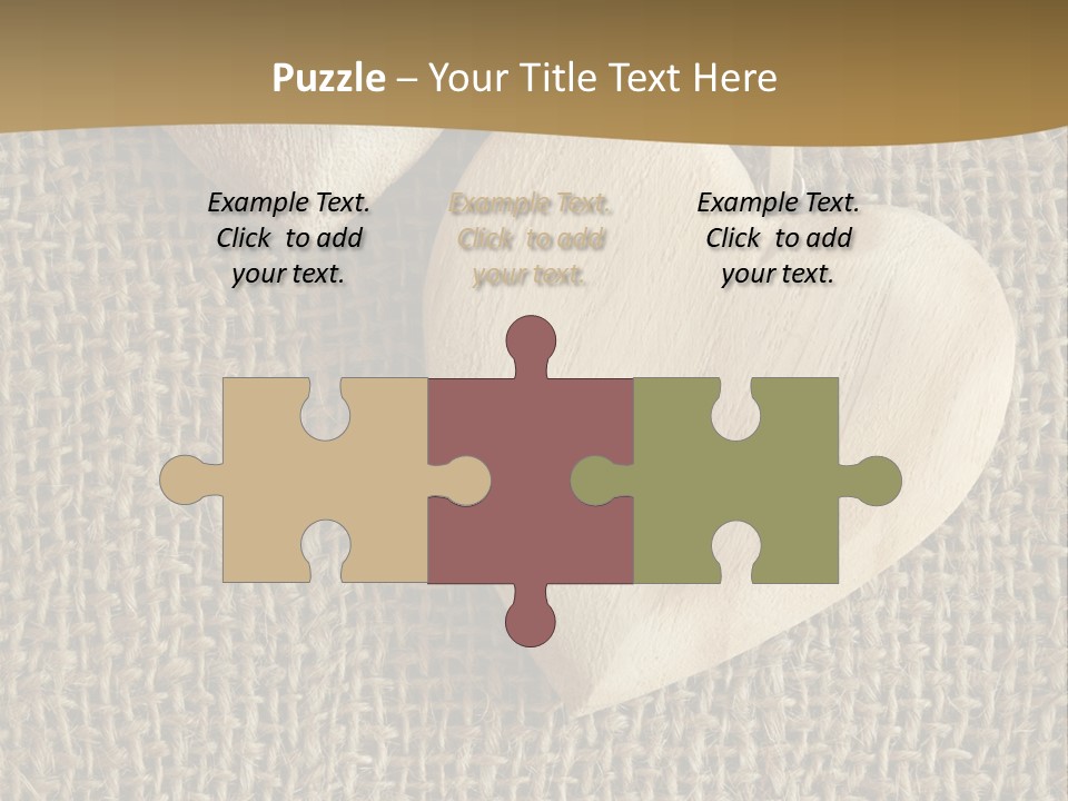 Material Vintage Valentine PowerPoint Template