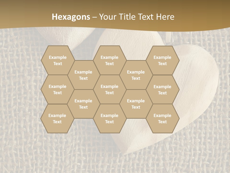 Material Vintage Valentine PowerPoint Template