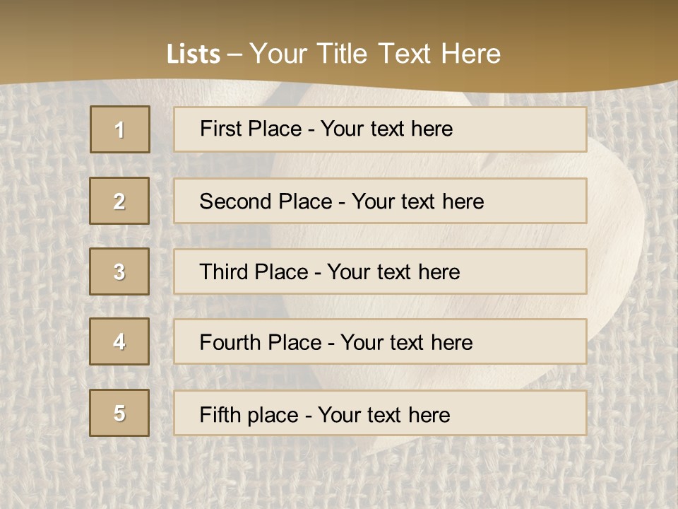 Material Vintage Valentine PowerPoint Template