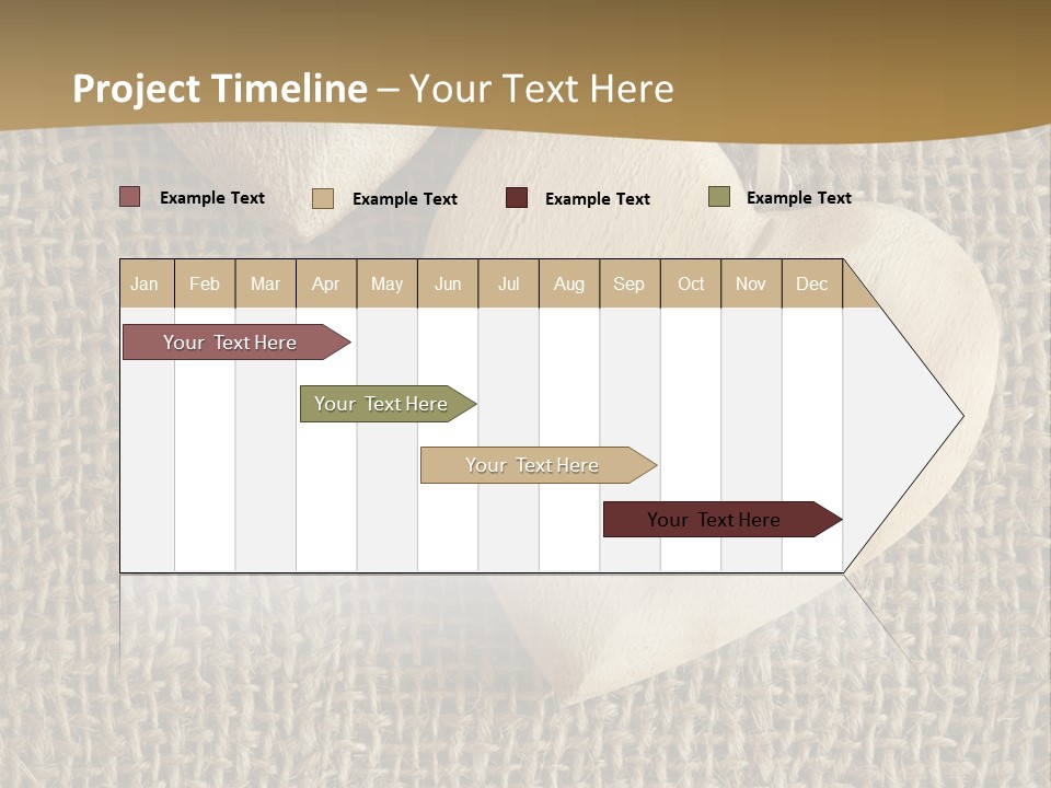 Material Vintage Valentine PowerPoint Template