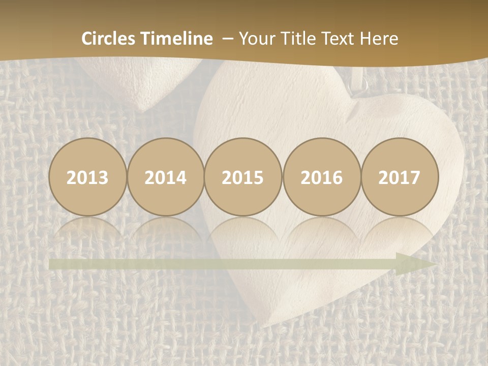 Material Vintage Valentine PowerPoint Template