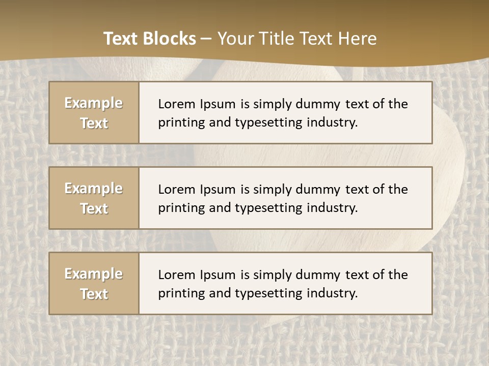 Material Vintage Valentine PowerPoint Template