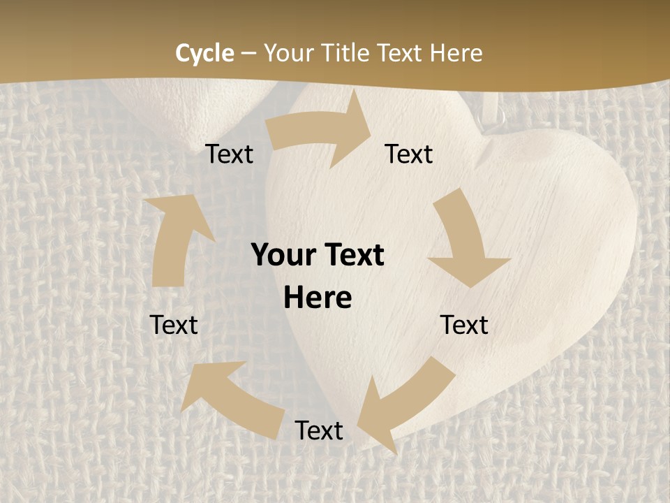 Material Vintage Valentine PowerPoint Template