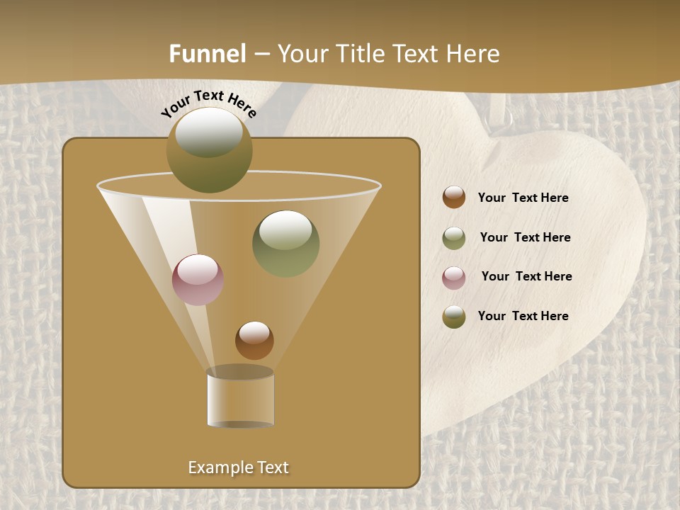 Material Vintage Valentine PowerPoint Template