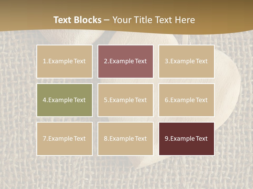 Material Vintage Valentine PowerPoint Template