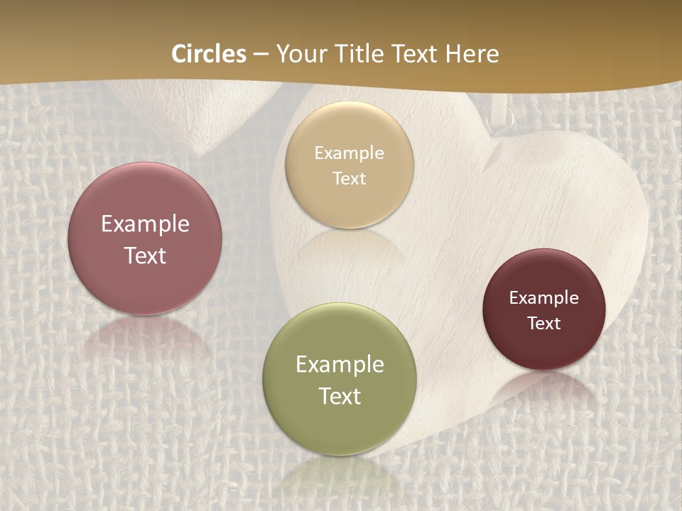 Material Vintage Valentine PowerPoint Template