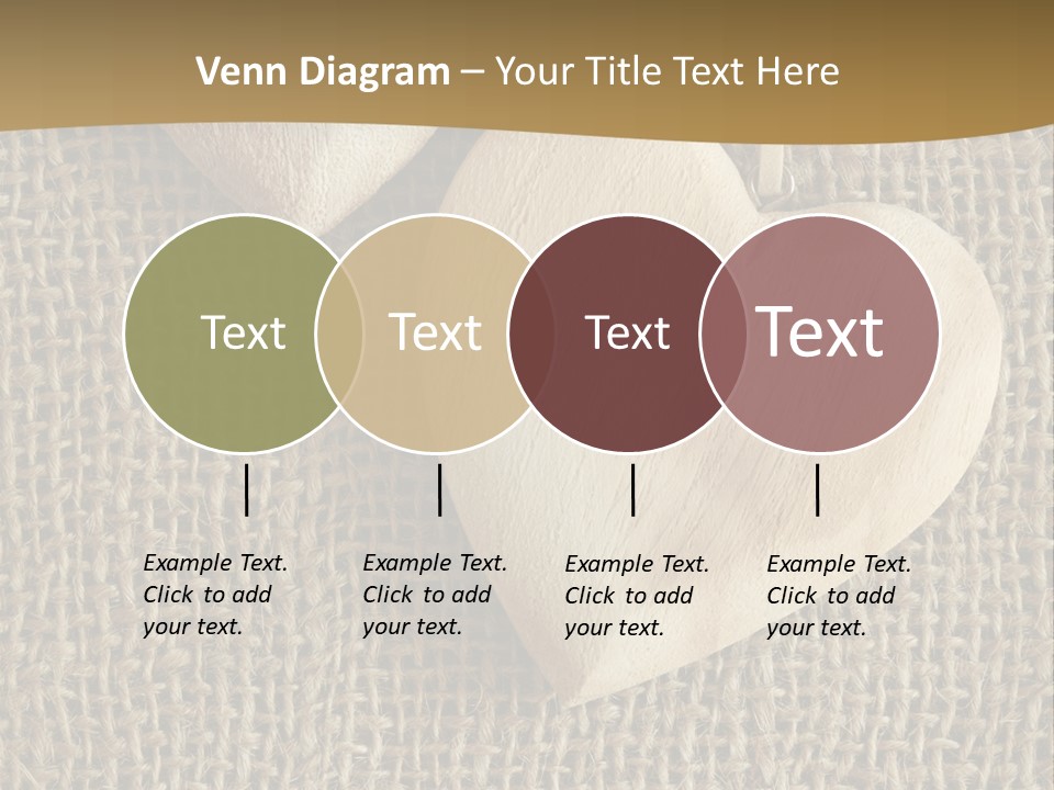 Material Vintage Valentine PowerPoint Template