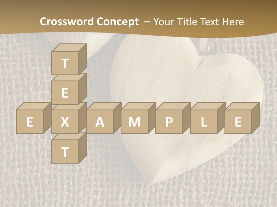 Material Vintage Valentine PowerPoint Template