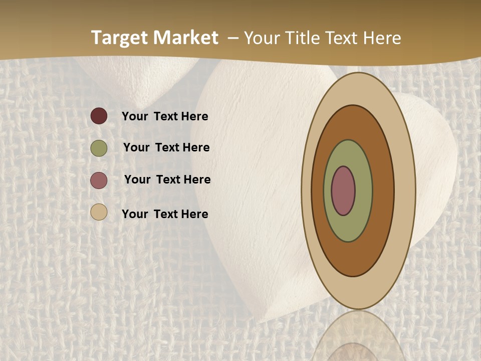 Material Vintage Valentine PowerPoint Template