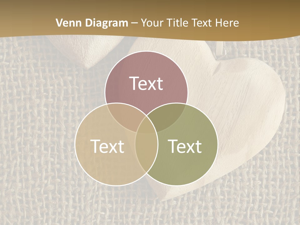 Material Vintage Valentine PowerPoint Template