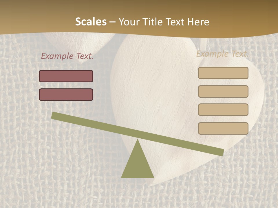 Material Vintage Valentine PowerPoint Template