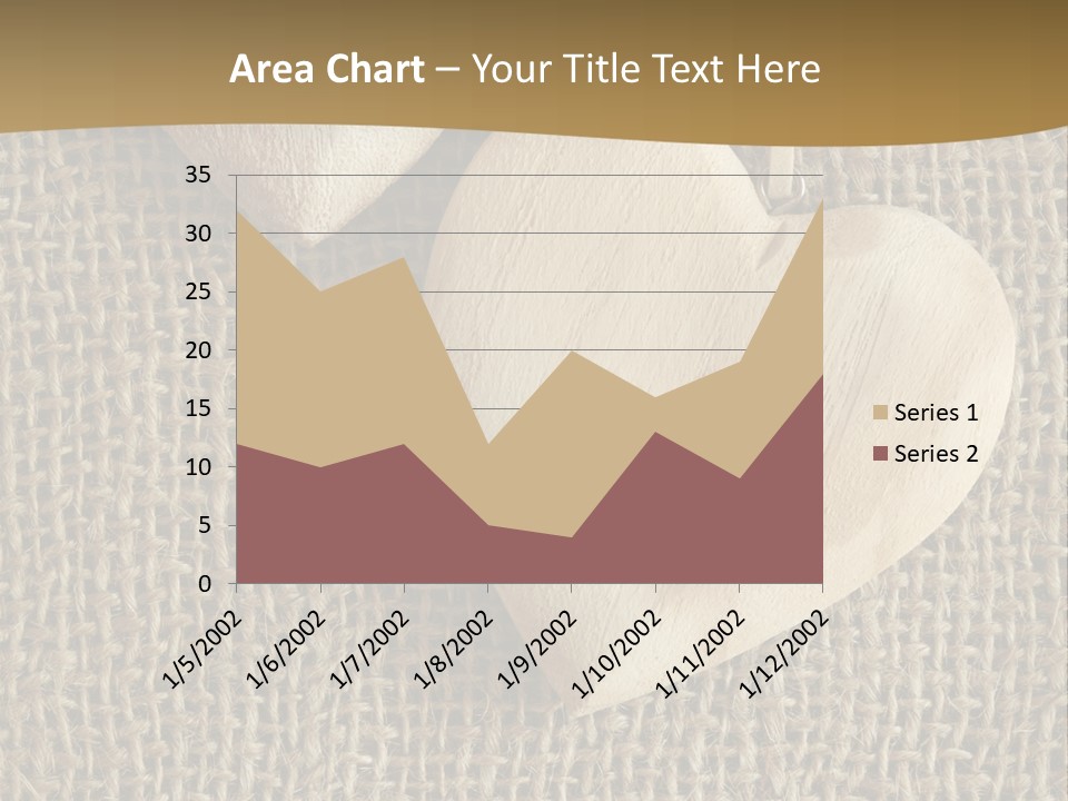 Material Vintage Valentine PowerPoint Template