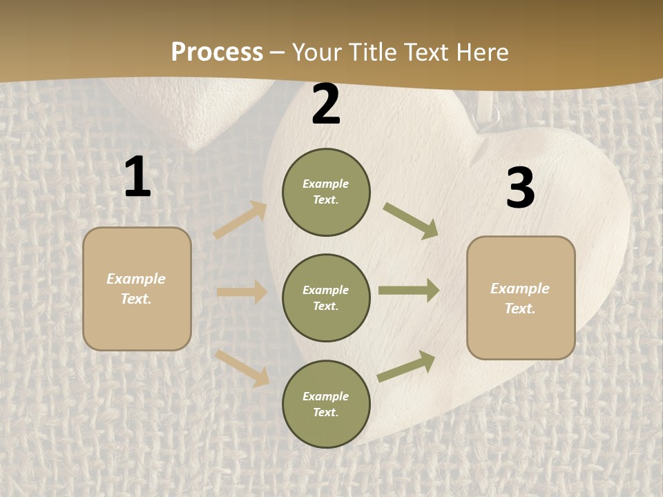 Material Vintage Valentine PowerPoint Template