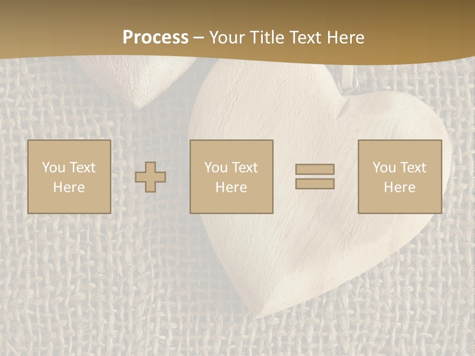 Material Vintage Valentine PowerPoint Template