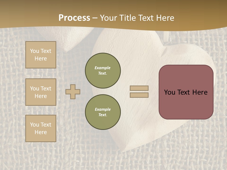 Material Vintage Valentine PowerPoint Template
