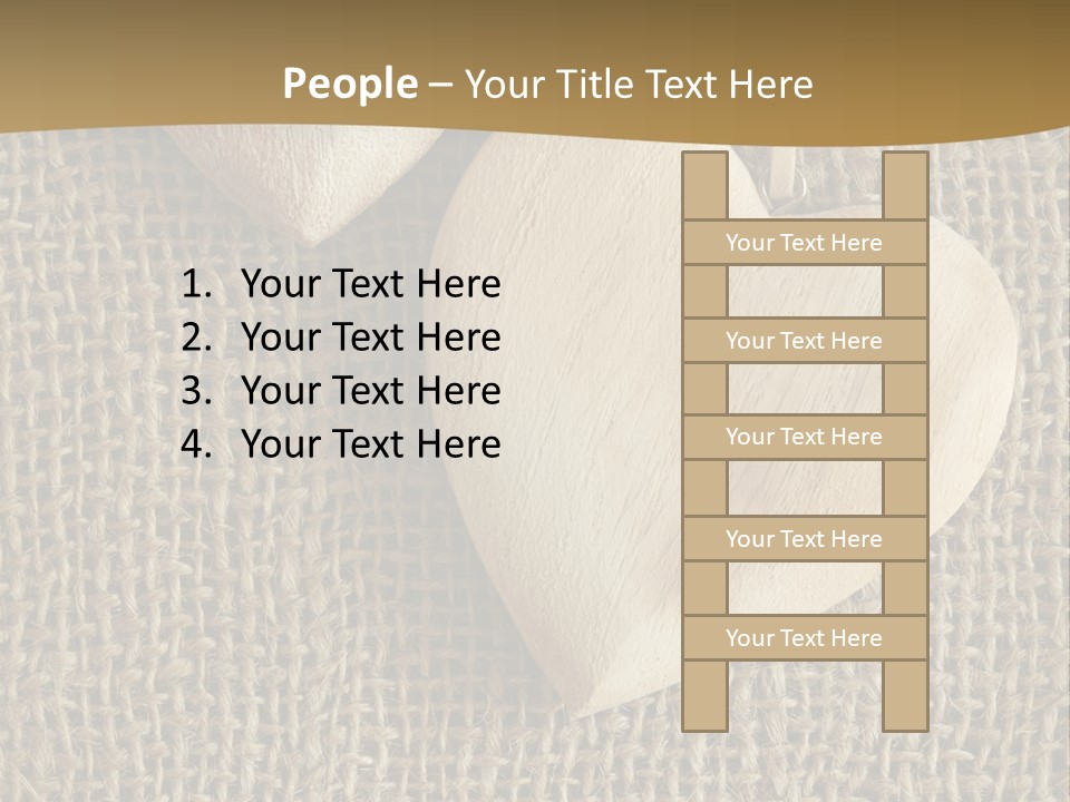 Material Vintage Valentine PowerPoint Template