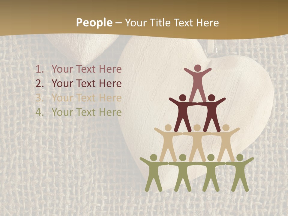 Material Vintage Valentine PowerPoint Template