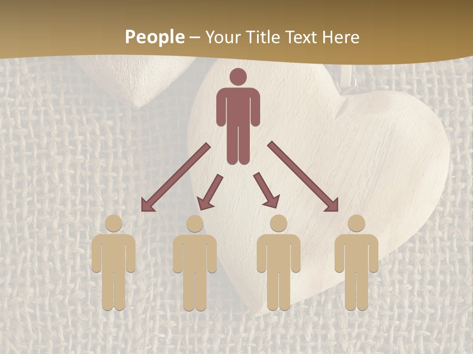 Material Vintage Valentine PowerPoint Template