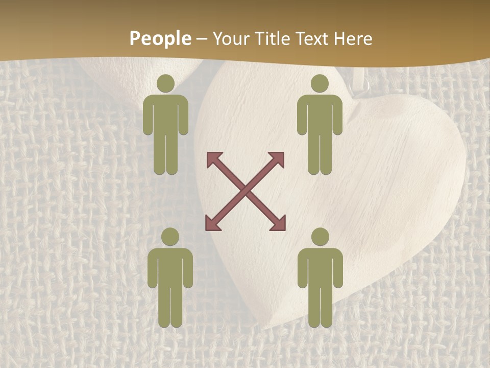 Material Vintage Valentine PowerPoint Template