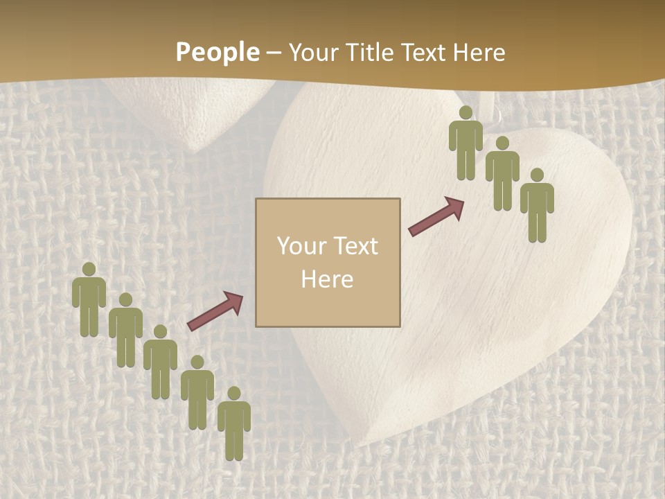 Material Vintage Valentine PowerPoint Template