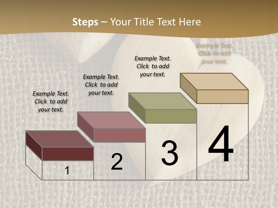 Material Vintage Valentine PowerPoint Template
