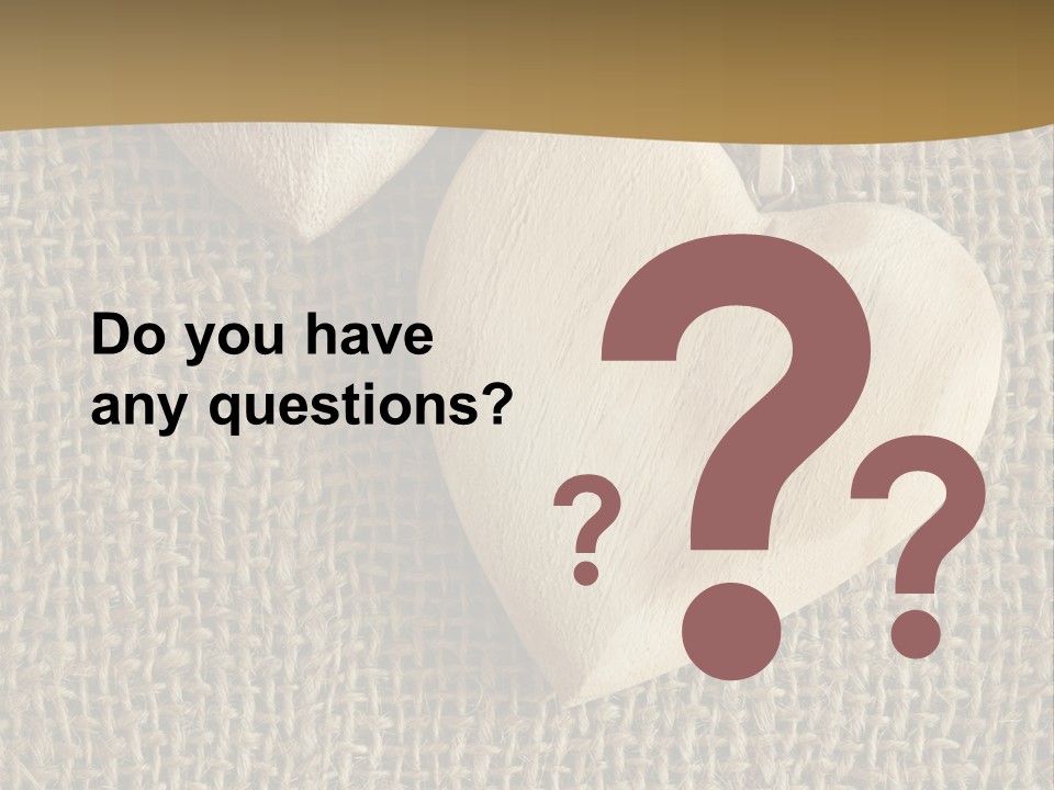 Material Vintage Valentine PowerPoint Template