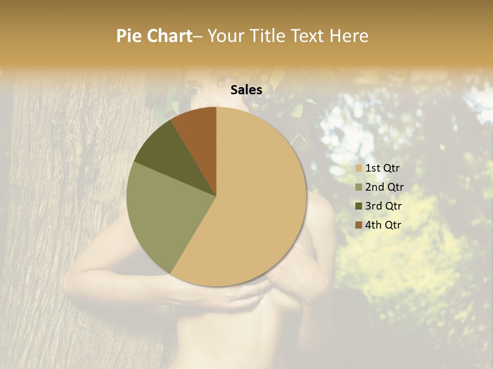 Goddess Face Portrait PowerPoint Template