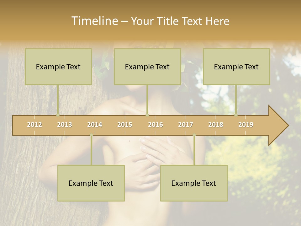 Goddess Face Portrait PowerPoint Template