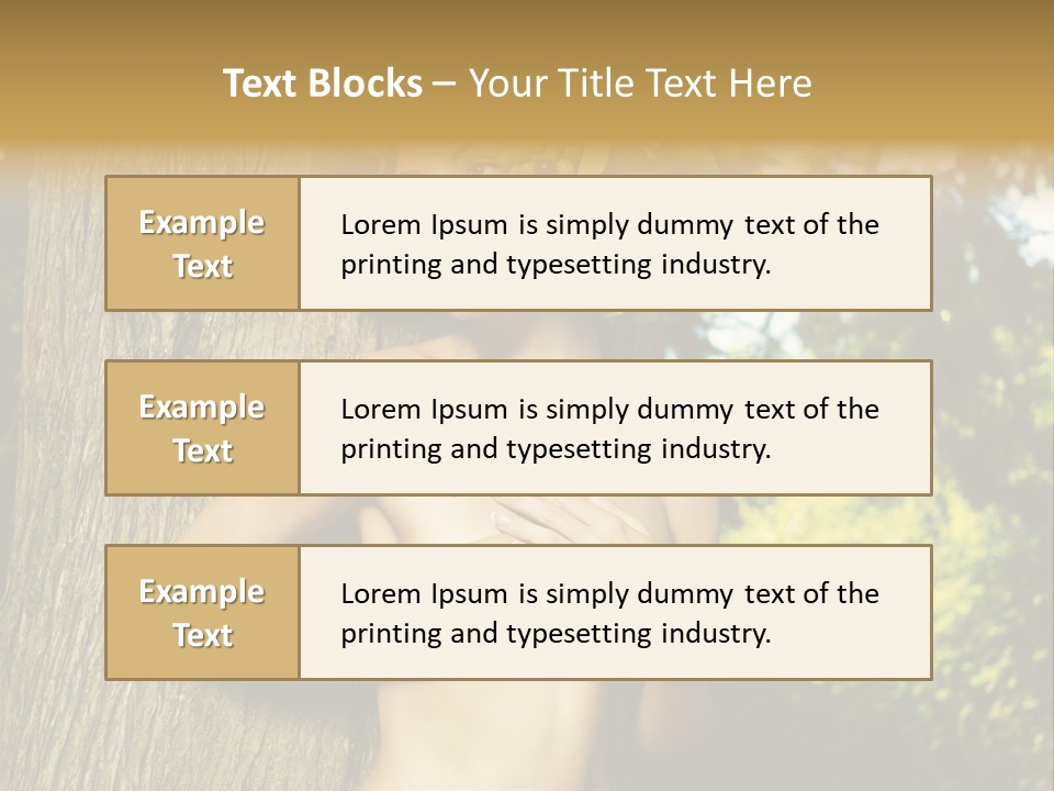 Goddess Face Portrait PowerPoint Template